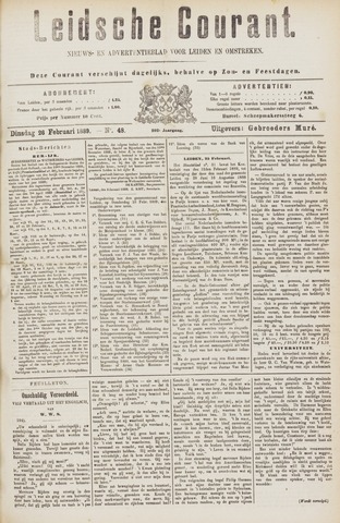 Leydse Courant 1889-02-26