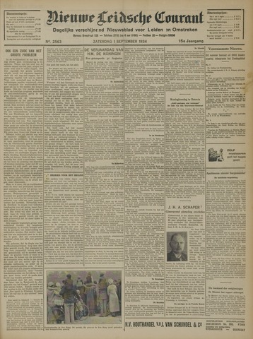Nieuwe Leidsche Courant 1934-09-01