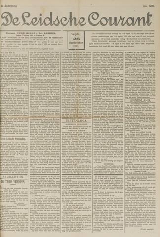 Leidsche Courant 1913-09-26