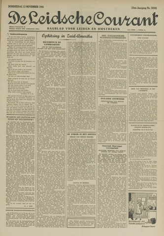 Leidsche Courant 1941-11-13