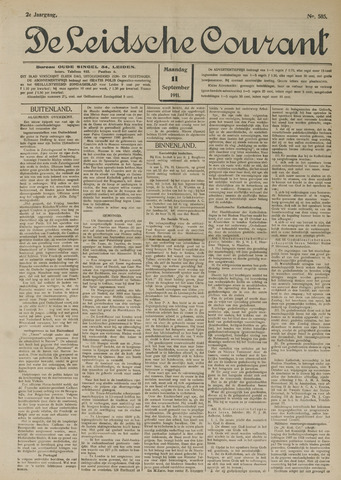 Leidsche Courant 1911-09-11