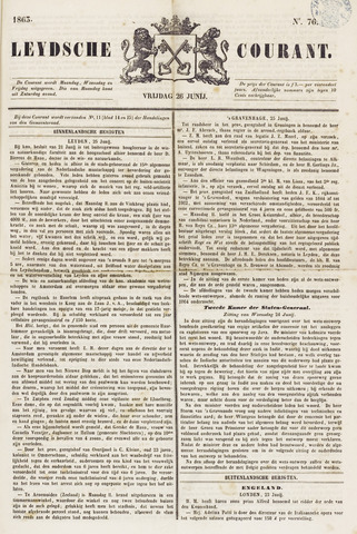 Leydse Courant 1863-06-26