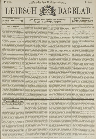 Leidsch Dagblad 1888-08-09