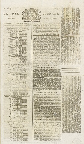 Leydse Courant 1819-06-21