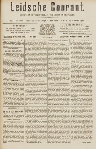 Leydse Courant 1886-10-09