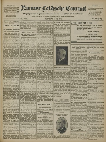 Nieuwe Leidsche Courant 1933-05-17