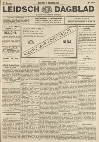 Leidsch Dagblad 1931-12-28