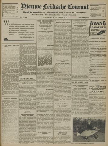Nieuwe Leidsche Courant 1934-12-06
