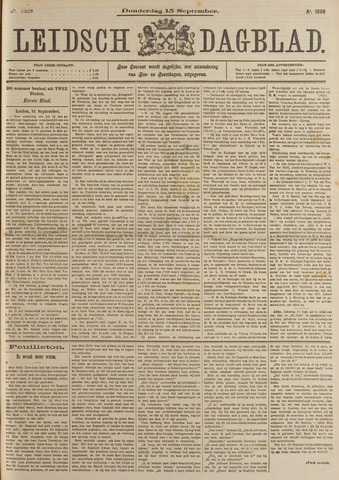 Leidsch Dagblad 1898-09-15