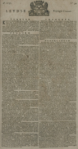 Leydse Courant 1735-03-11