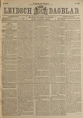 Leidsch Dagblad 1898-03-25