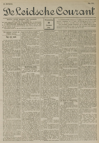 Leidsche Courant 1911-10-11