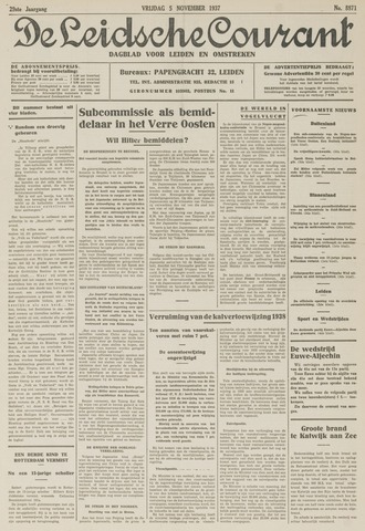 Leidsche Courant 1937-11-05