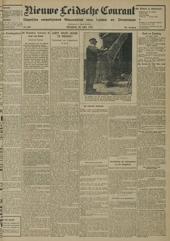 Nieuwe Leidsche Courant 1941-05-30