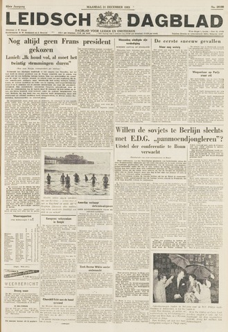 Leidsch Dagblad 1953-12-21