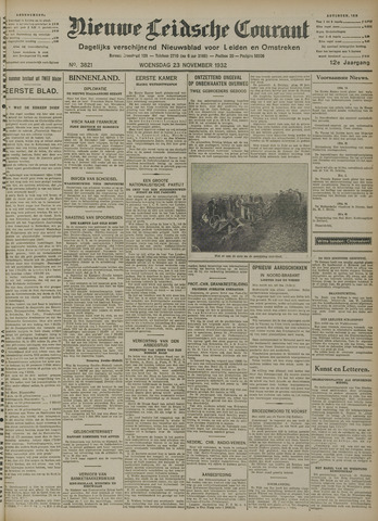 Nieuwe Leidsche Courant 1932-11-23