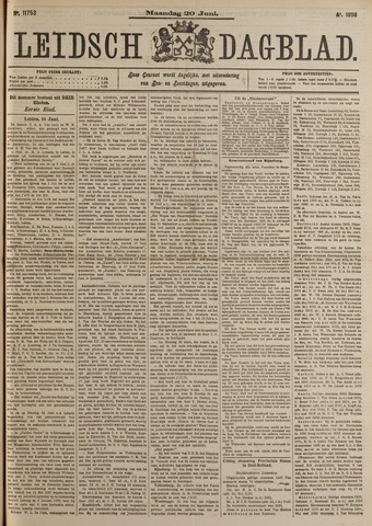 Leidsch Dagblad 1898-06-20