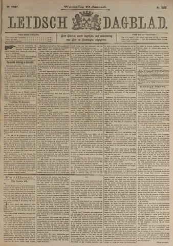 Leidsch Dagblad 1898-01-19