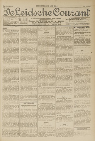 Leidsche Courant 1924-05-15