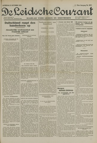 Leidsche Courant 1939-10-21