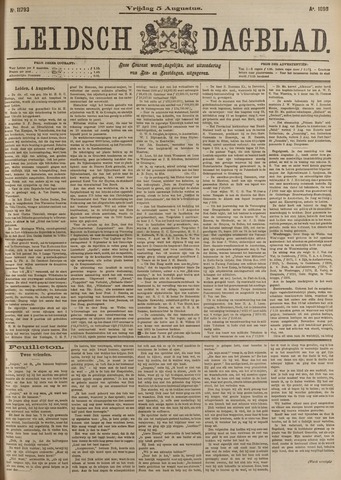 Leidsch Dagblad 1898-08-05