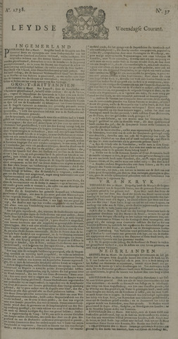Leydse Courant 1738-03-26