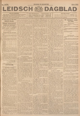 Leidsch Dagblad 1924-08-15