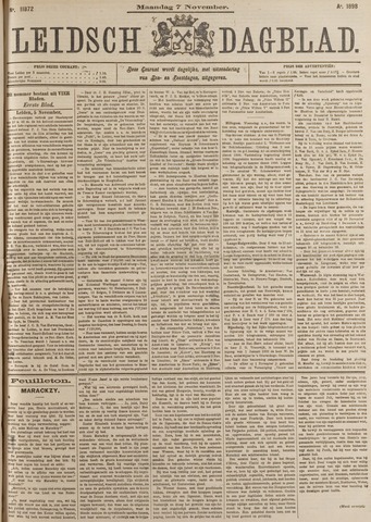 Leidsch Dagblad 1898-11-07