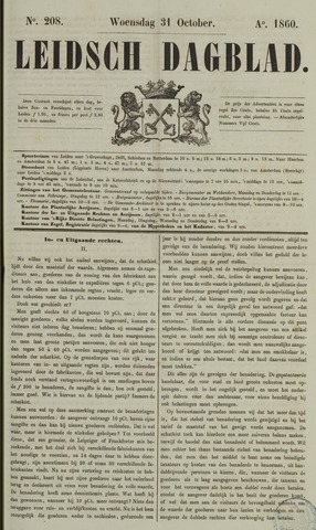 Leidsch Dagblad 1860-10-31