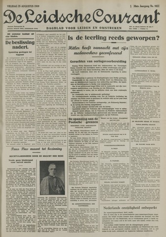 Leidsche Courant 1939-08-25