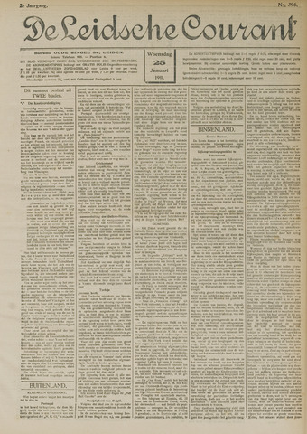 Leidsche Courant 1911-01-25