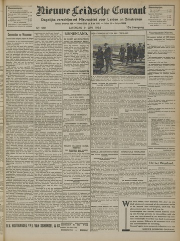 Nieuwe Leidsche Courant 1934-06-09