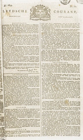 Leydse Courant 1833-03-13