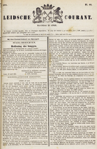 Leydse Courant 1881-04-25