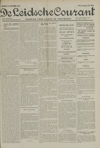 Leidsche Courant 1939-10-31