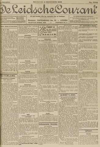 Leidsche Courant 1922-12-04