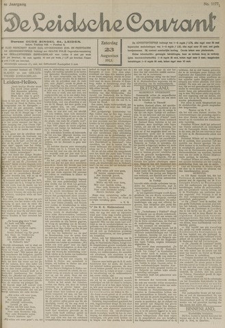 Leidsche Courant 1913-08-23