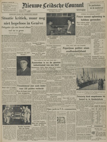 Nieuwe Leidsche Courant 1956-01-05