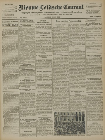 Nieuwe Leidsche Courant 1933-05-02