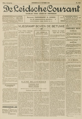 Leidsche Courant 1933-10-12