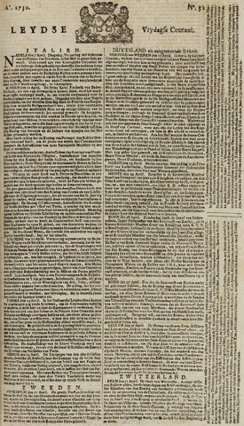 Leydse Courant 1750-05-01