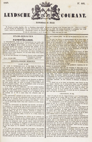 Leydse Courant 1869-07-31
