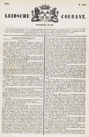 Leydse Courant 1874-05-28