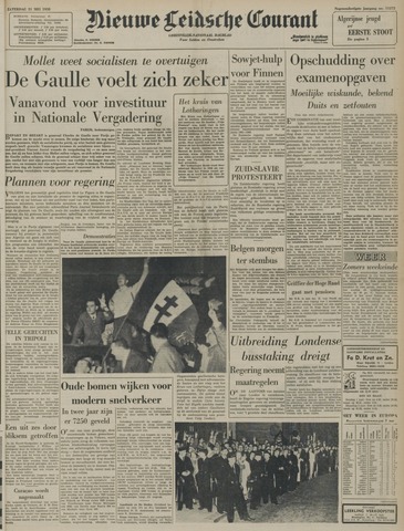 Nieuwe Leidsche Courant 1958-05-31