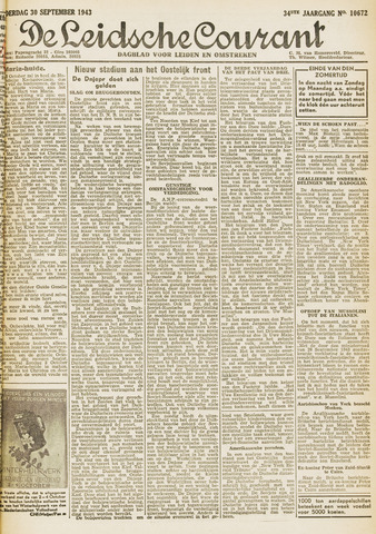 Leidsche Courant 1943-09-30