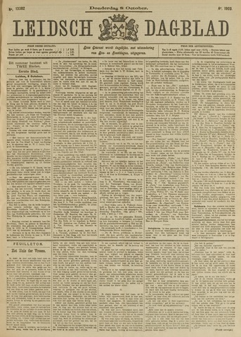 Leidsch Dagblad 1903-10-08