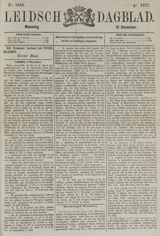 Leidsch Dagblad 1877-12-10