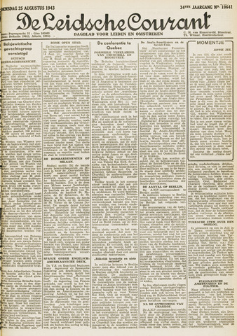 Leidsche Courant 1943-08-25