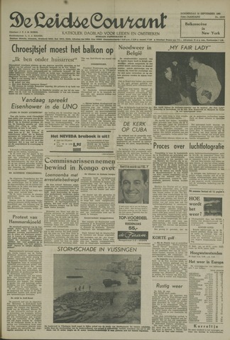 Leidse Courant 1960-09-22