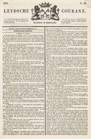 Leydse Courant 1857-02-23